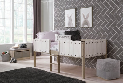 Estructura de cama alta individual Wrenalyn