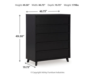 Danziar Wide Chest of Drawers
