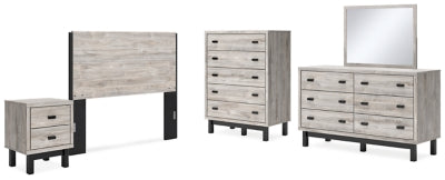 Paquete de dormitorio de 5 piezas