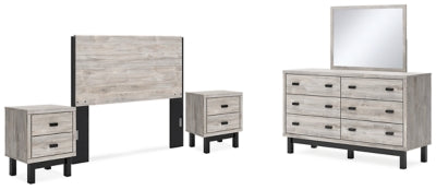 Paquete de dormitorio de 5 piezas