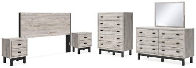 Paquete de dormitorio de 6 piezas