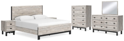Paquete de dormitorio de 8 piezas