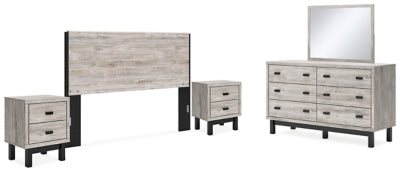 Paquete de dormitorio de 5 piezas