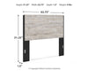 Vessalli Queen Panel Headboard