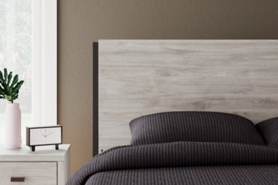 Cama Vessalli King con paneles, tocador y espejo
