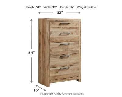 Cama y cómoda con almacenamiento y panel tamaño queen Hyanna