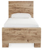 Cama Hyanna Twin con paneles y almacenamiento en dos lados
