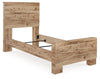 Cama individual con paneles Hyanna