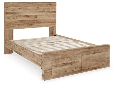 Cama Hyanna con almacenamiento de paneles completos