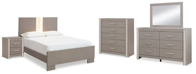 Paquete de dormitorio de 7 piezas