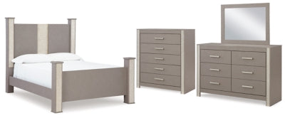 Paquete de dormitorio de 6 piezas