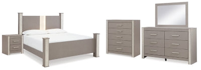 Paquete de dormitorio de 7 piezas