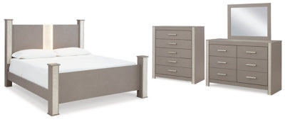 Paquete de dormitorio de 6 piezas