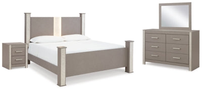 Paquete de dormitorio de 6 piezas