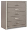 Surancha Queen Poster Bed, Chest and Nightstand