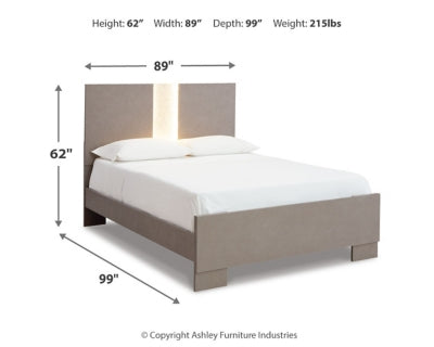 Cama Surancha Queen con paneles