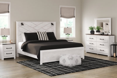 Cama con paneles Gerridan King