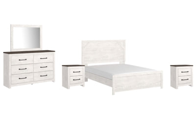 Paquete de dormitorio de 7 piezas