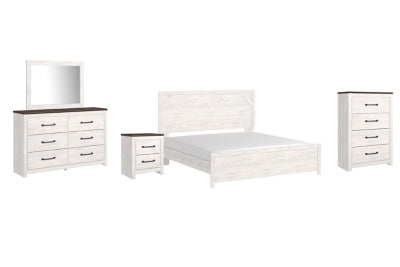 Paquete de dormitorio de 7 piezas