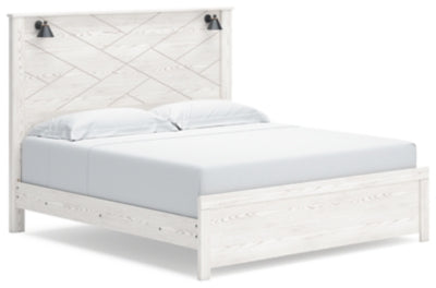 Cama con paneles Gerridan King