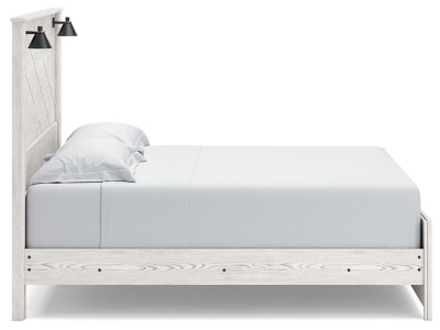 Gerridan King Panel Bed, Dresser, Mirror and 2 Nightstands