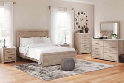 Cama Senniberg Queen con paneles