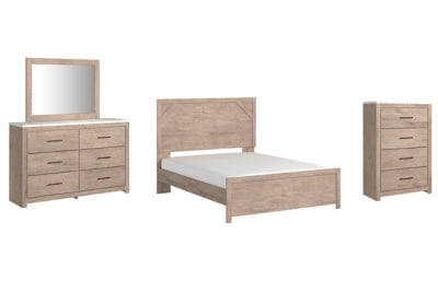 Paquete de dormitorio de 6 piezas
