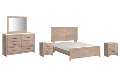 Paquete de dormitorio de 7 piezas