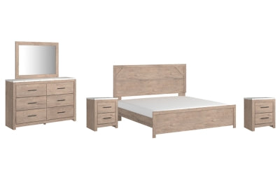 Paquete de dormitorio de 7 piezas