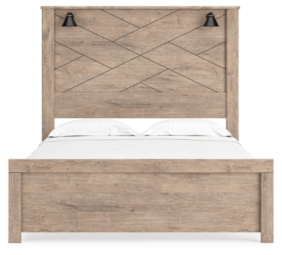 Cama Senniberg Queen con paneles