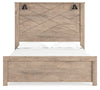 Cama Senniberg Queen con paneles