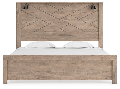 Cama Senniberg King con paneles