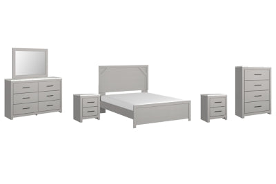 Paquete de dormitorio de 8 piezas
