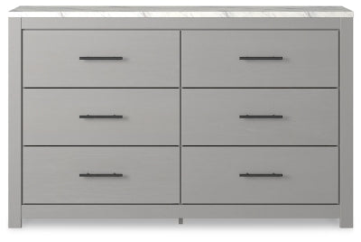 Cottonburg Full Panel Bed, Dresser and Nightstand