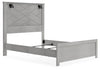 Cama Queen con paneles Cottonburg