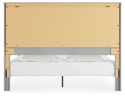 Cama King con paneles Cottonburg