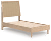 Cama individual con paneles Cielden
