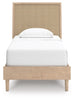 Cama individual con paneles Cielden