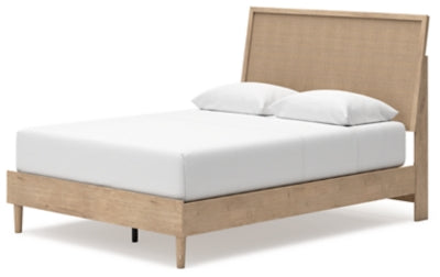 Cama Queen con paneles Cielden