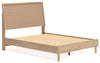 Cama Queen con paneles Cielden