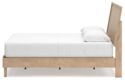 Cama Queen con paneles Cielden