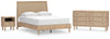 Paquete de dormitorio de 5 piezas
