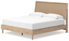 Cama King con paneles Cielden