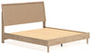 Cama King con paneles Cielden
