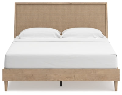 Cama King con paneles Cielden