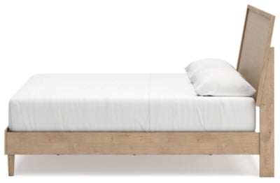 Cama King con paneles Cielden