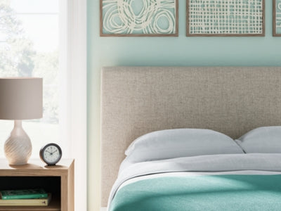 Cielden Full Upholstered Bed with Roll Slats