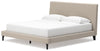 Cielden King Upholstered Bed with Roll Slats