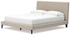 Cielden California King Upholstered Bed with Roll Slats