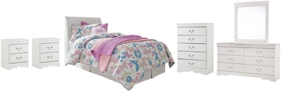 Paquete de dormitorio de 6 piezas